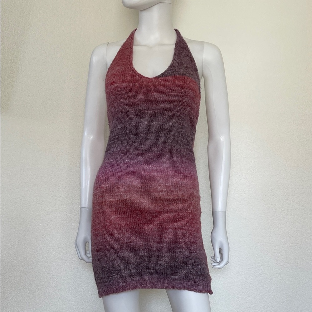 Princess Polly Pink and Purple Knit Mini Dress